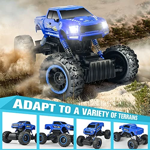 Brand new ✔️ RC Cars Remote Control Car 1:12 Off Road Monster Truck For Boy Adult Gifts ,2.4Ghz All Terrain Hobby Car,4WD Dual Motors LED Headlight Rock Crawler Red 💯 4 Brand new ✔️ RC Cars Remote Control Car 1:12 Off Road Monster Truck For Boy Adult Gifts ,2.4Ghz All Terrain Hobby Car,4WD Dual Motors LED Headlight Rock Crawler Red 💯 - Image 2