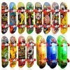 Wholesale 👍 24 Pieces Mini Finger Skateboards Creative Finger Boards Set Mini Skateboards For Fingers Hand Skateboard Mini Fingerboards Skateboards For Finger Skater Party Supplies Props Decor (Classic Style) 🛒 -Vehicles Online Shop 61JwZT0pqGL