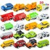 Budget 👏 JOYIN 20 Piece Pull Back Cars, Die Cast Metal Toy Cars, Vehicle Set For Toddlers, Kids Play Cars, Matchbox Cars For 👧 Girls And Boys, Child Party Favors, Kids Best Gifts 😉 -Vehicles Online Shop 61Qm7GBp7NL