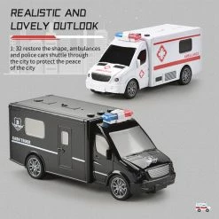 Top 10 ✨ 1/16 Highly Restored Model Rescue Medical Vehicle , Friction Car Ambulance Toy For Kids With Light & Sound 😉 -Vehicles Online Shop 61YCsVdTSzL