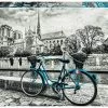 Brand new ⌛ 18482 Coloured B&W Series: Bike Near Notre Dame Puzzle, 500 Pieces, Multicoloure 🎁 -Vehicles Online Shop 61cleJfKLlL