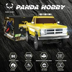 Best reviews of 🔔 RC Crawler 1/18 Panda Hobby RC Rock Crawler 4x4,4WD Off Road RC Cars For Adults,RTR Remote Control Car,1:18 Scale RC Truck Cruiser Vehicle, All Terrains Waterproof Hobby RC Model Car,Tetra X2T,Yellow Red Crawler 💯 -Vehicles Online Shop 61ddnYUmfVL