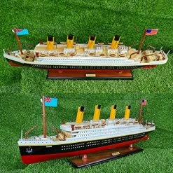Cheap ✔️ Vinatimes RMS Titanic Cruise Boat - 32" 80cm Royal Ship In Classic Movies Meaningful Gift For Model Collectors Hms Victory 24" 🤩 -Vehicles Online Shop 61gdFpIWwjL